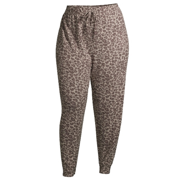 Cozy Joggers Women's Plus Printed 2-Pack - Picture 6 of 7